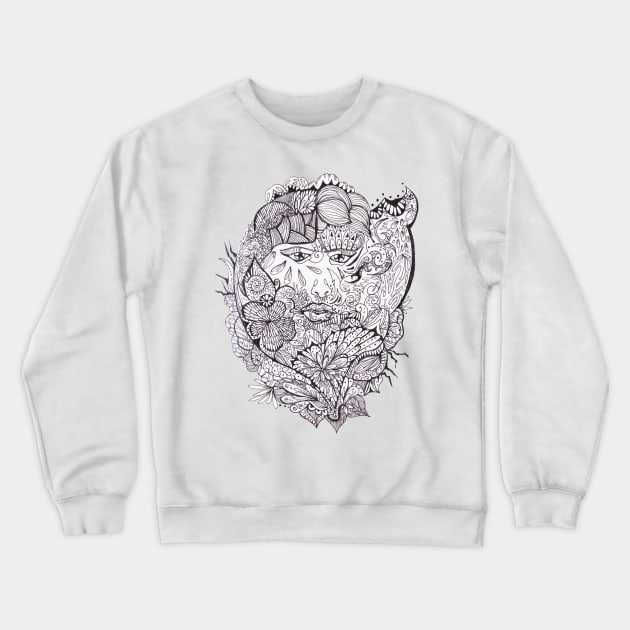 girl Crewneck Sweatshirt by polexiaz6